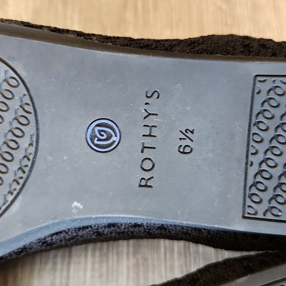 Rothy’s The Loafer in Black Honeycomb Size 6 1/2 - Picture 9 of 12